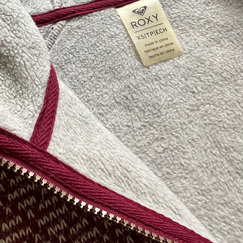 ROXY hooded fleece m, size XS